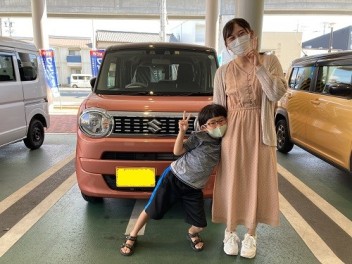 ワゴンＲスマイルご納車です☆